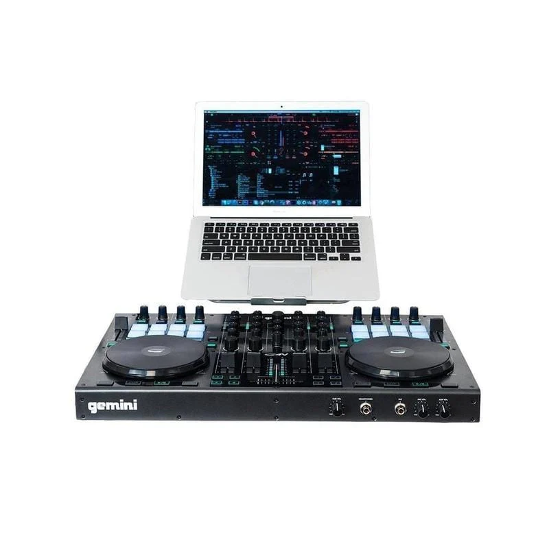 Gemini Sound G4V 4-channel DJ controller — 24-bit audio interface, 4-channel mixer, 16 performance pads - Image 3
