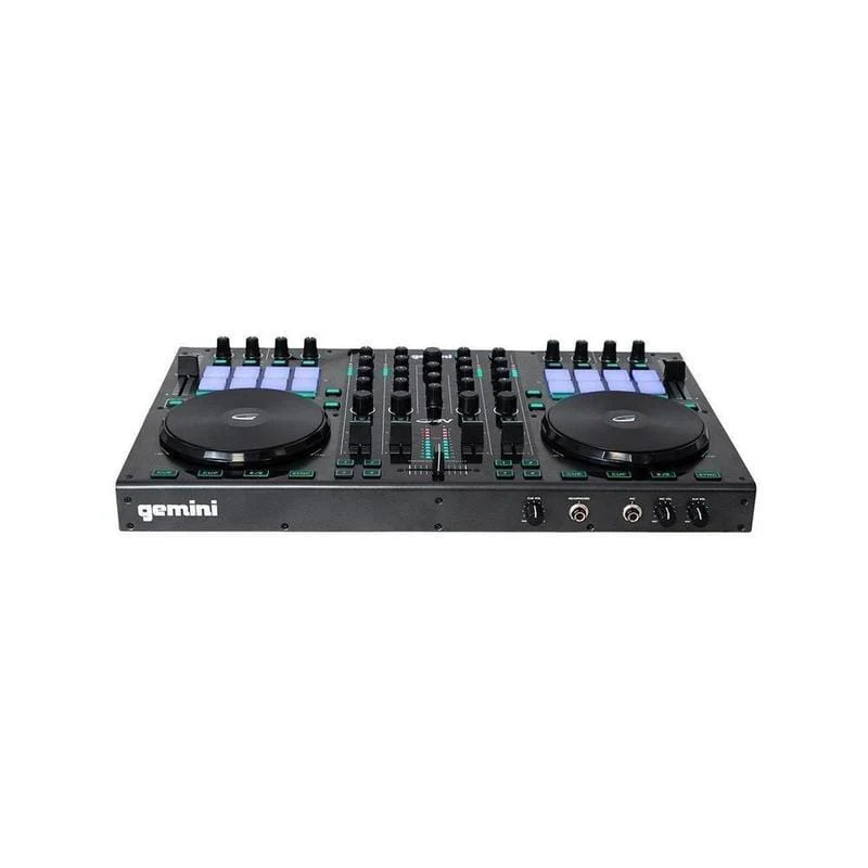 Gemini Sound G4V 4-channel DJ controller — 24-bit audio interface, 4-channel mixer, 16 performance pads - Image 4