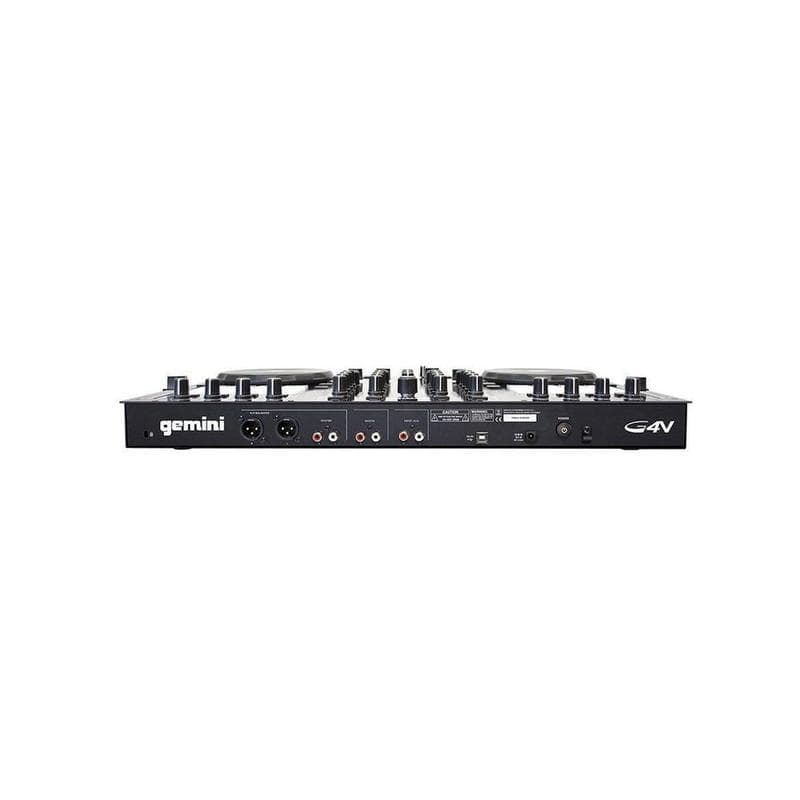 Gemini Sound G4V 4-channel DJ controller — 24-bit audio interface, 4-channel mixer, 16 performance pads - Image 6