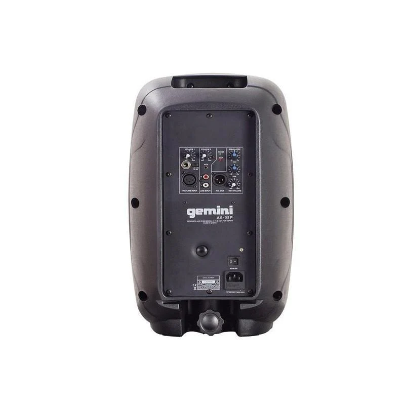 Gemini Sound powered PA speaker 8" (AS-08P) - Image 3