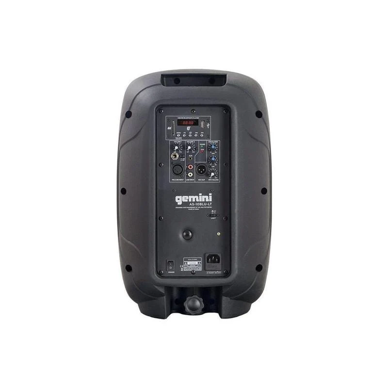 Gemini Sound powered PA speaker 1000W, 10", Bluetooth (AS-10BLU-LT) - Image 3