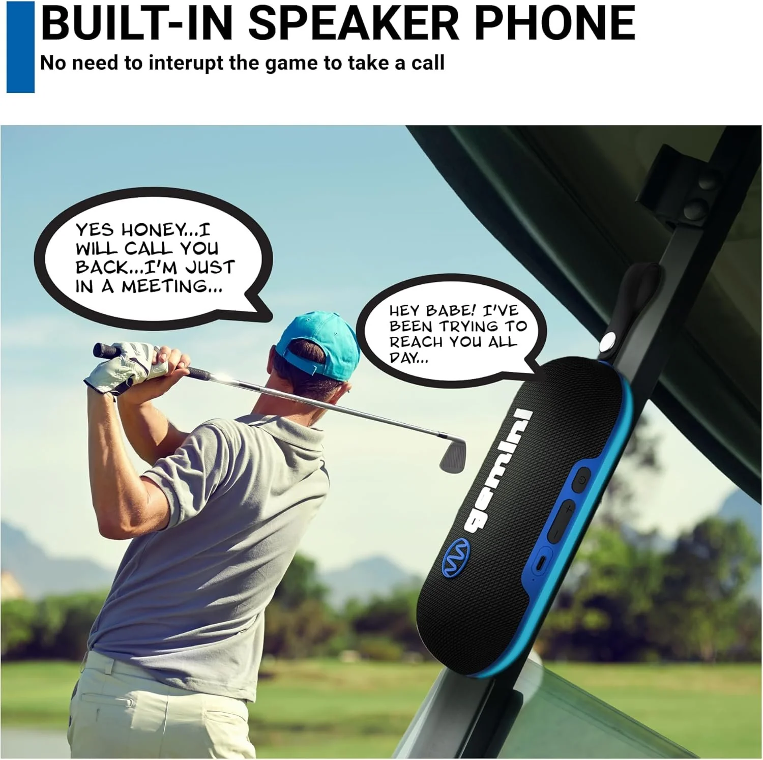 Gemini Sound BEATGRIP magnetic Bluetooth speaker — 11W RMS, IPX6 weather-resistant, up to 12-hr battery - Image 6