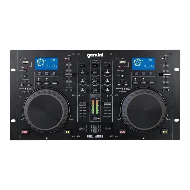 Gemini Sound DJ media player standalone — for DJs at every level (CDM-4000)