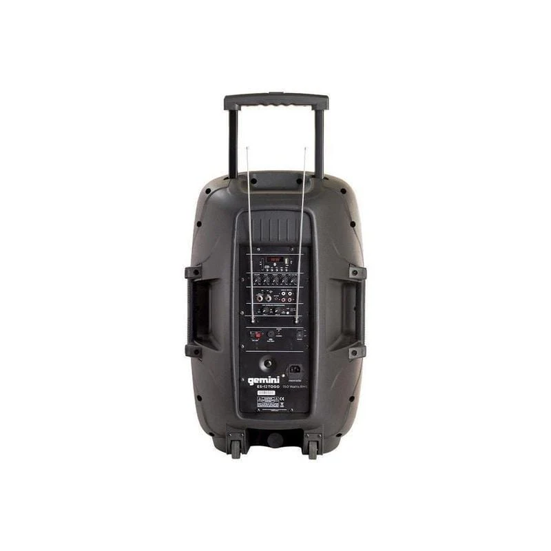 Gemini Sound PA system 600W, 12", Bluetooth (ES-12TOGO) - Image 3