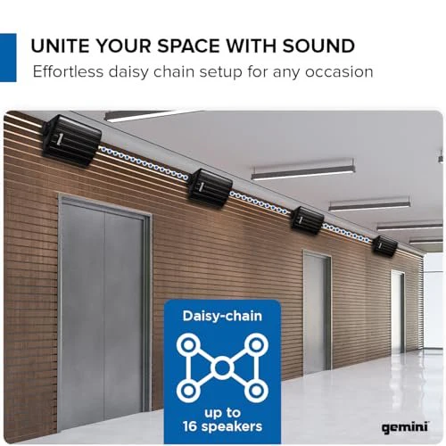 Gemini Sound GHSI-525BT-PR waterproof outdoor Bluetooth speaker pair — 72W peak, 5.25" woofers, IP44 rated - Image 3