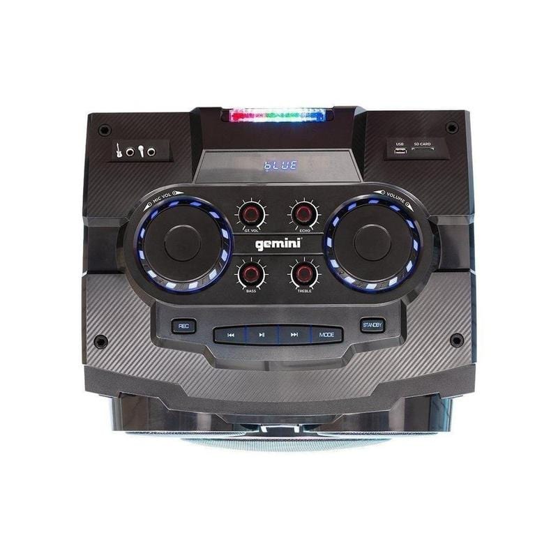 Gemini Sound GMAX-6000 dual 15" Bluetooth party system — 6000W peak, dual 15" woofers, built-in LED light show - Image 5