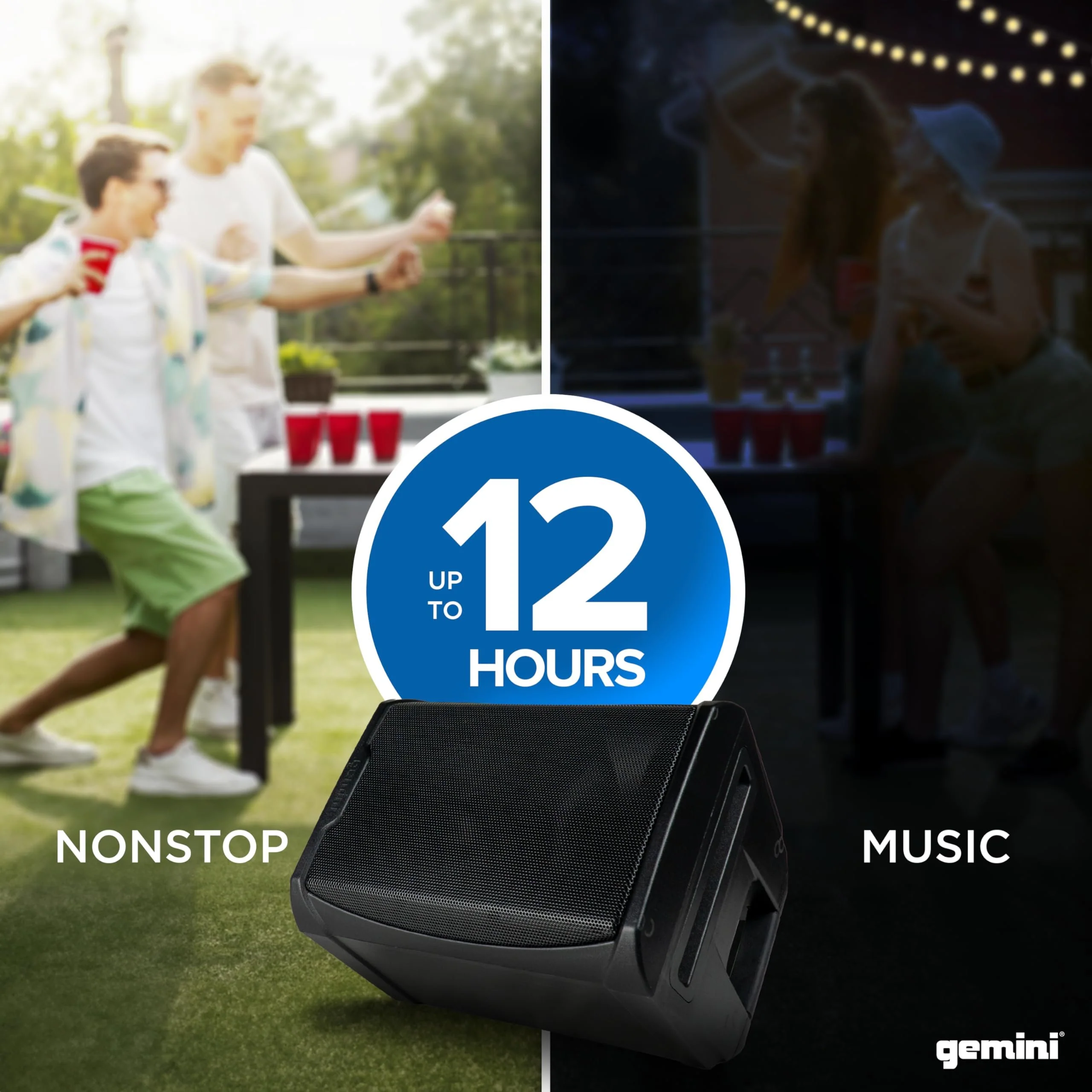 Gemini Sound GPSS-650 portable professional PA system — 200W peak, 6.5" woofer, 12-hour battery - Image 5