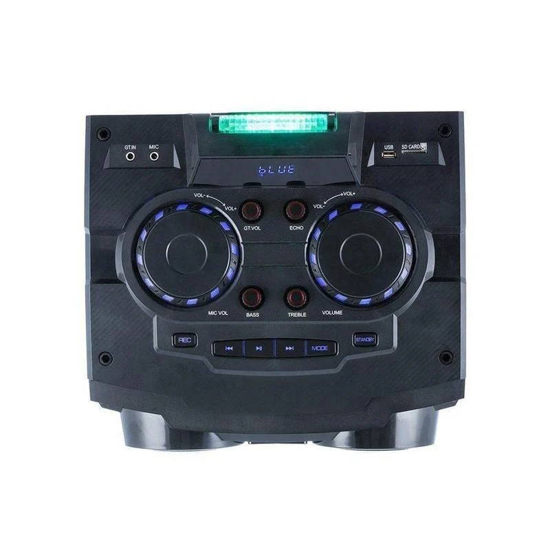 Gemini Sound GSYS-4000 home party stereo system with dual 12" woofers and LED lighting — 4000W peak, Bluetooth, built-in media player - Image 4