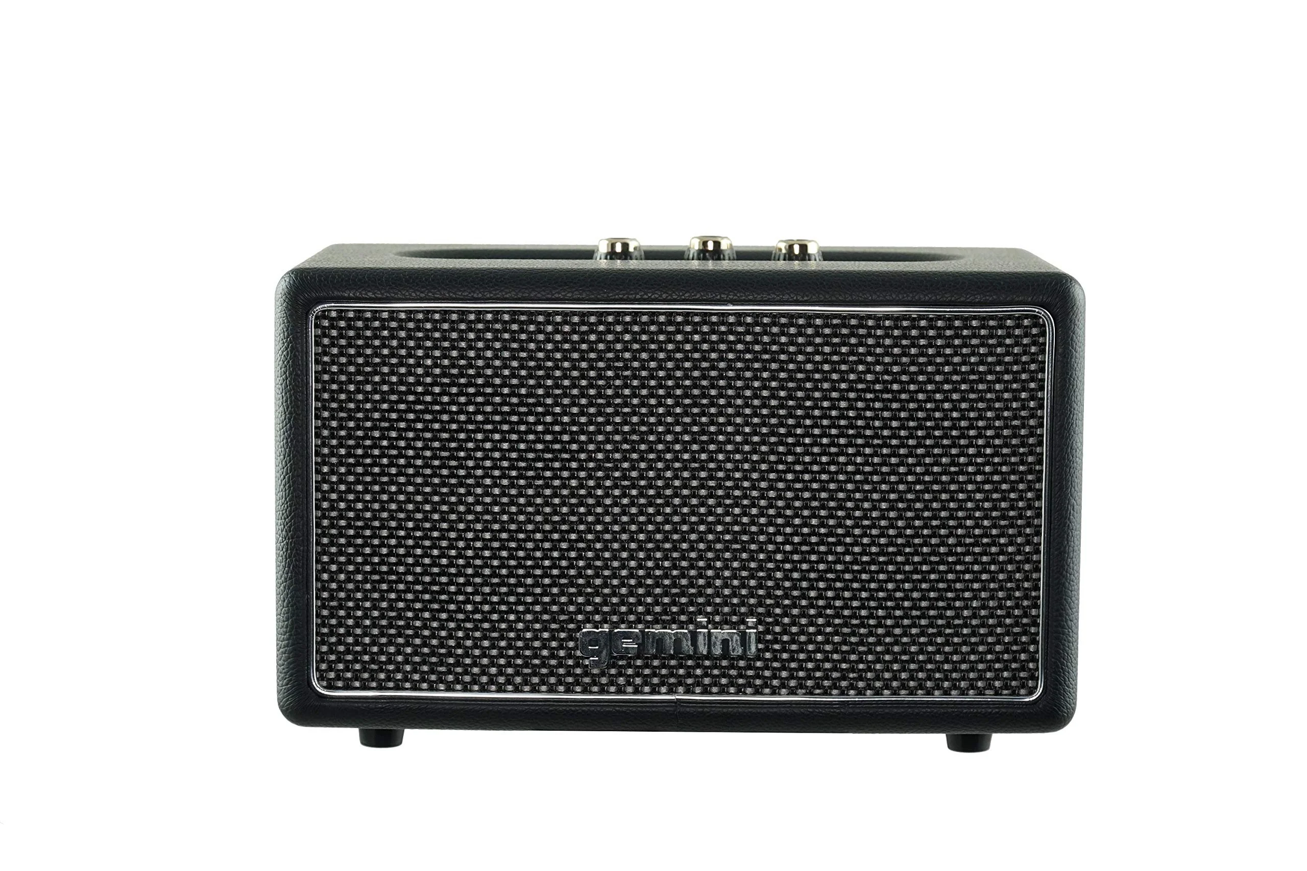 Gemini Sound GTR-200 portable retro Bluetooth speaker — 45W peak, dual 3" woofers, 8-hour battery - Image 6