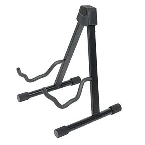 Gemini Sound GTST-01 collapsible A-frame guitar stand — fits acoustic, electric, and bass, 3 width settings, folds flat