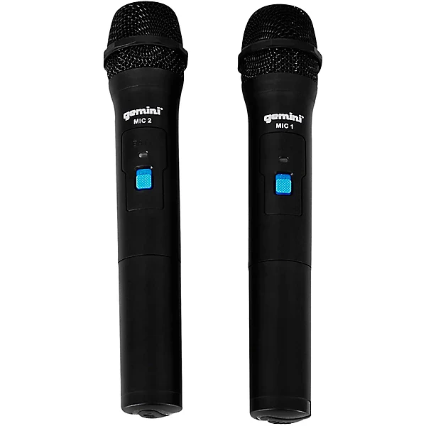 Gemini Sound KP-800PRO karaoke PA speaker with wireless mics — 200W peak, 8" woofer, 2 UHF wireless mics included - Image 7