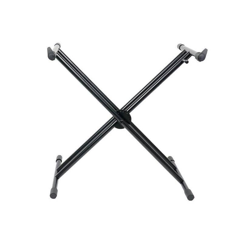 Gemini Sound KYBST-01 double-braced X-style keyboard stand — 150 lb capacity, 16"–37" height range, folds flat - Image 3