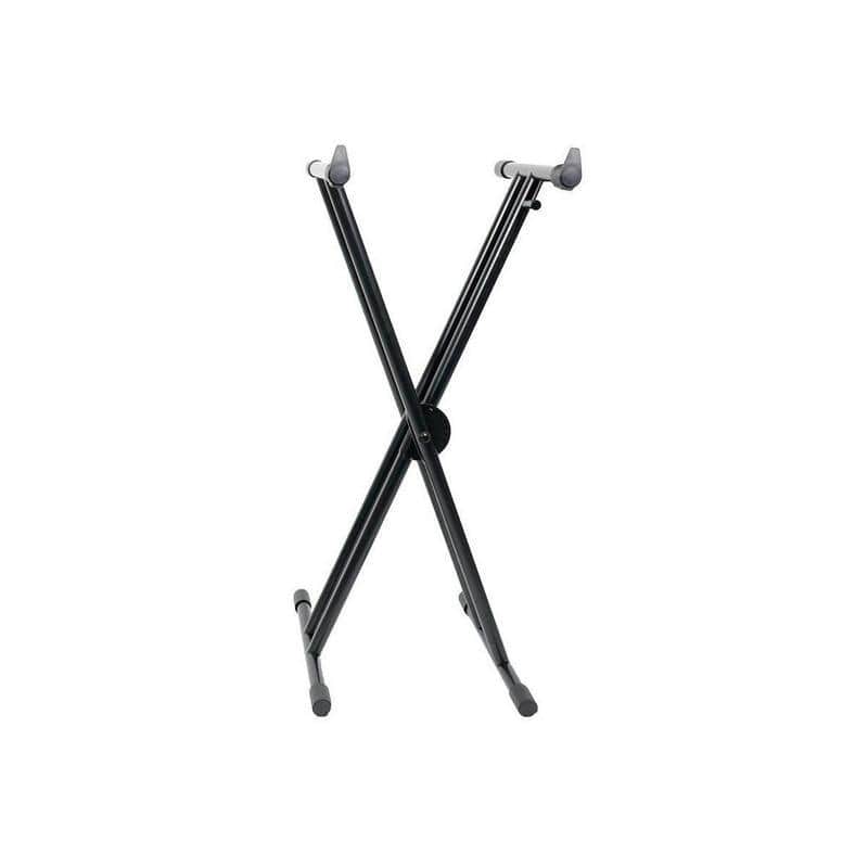 Gemini Sound KYBST-01 double-braced X-style keyboard stand — 150 lb capacity, 16"–37" height range, folds flat - Image 4