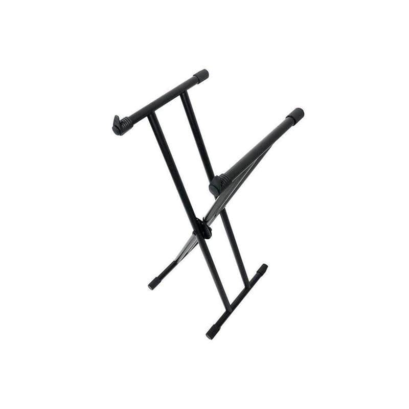 Gemini Sound KYBST-01 double-braced X-style keyboard stand — 150 lb capacity, 16"–37" height range, folds flat - Image 5