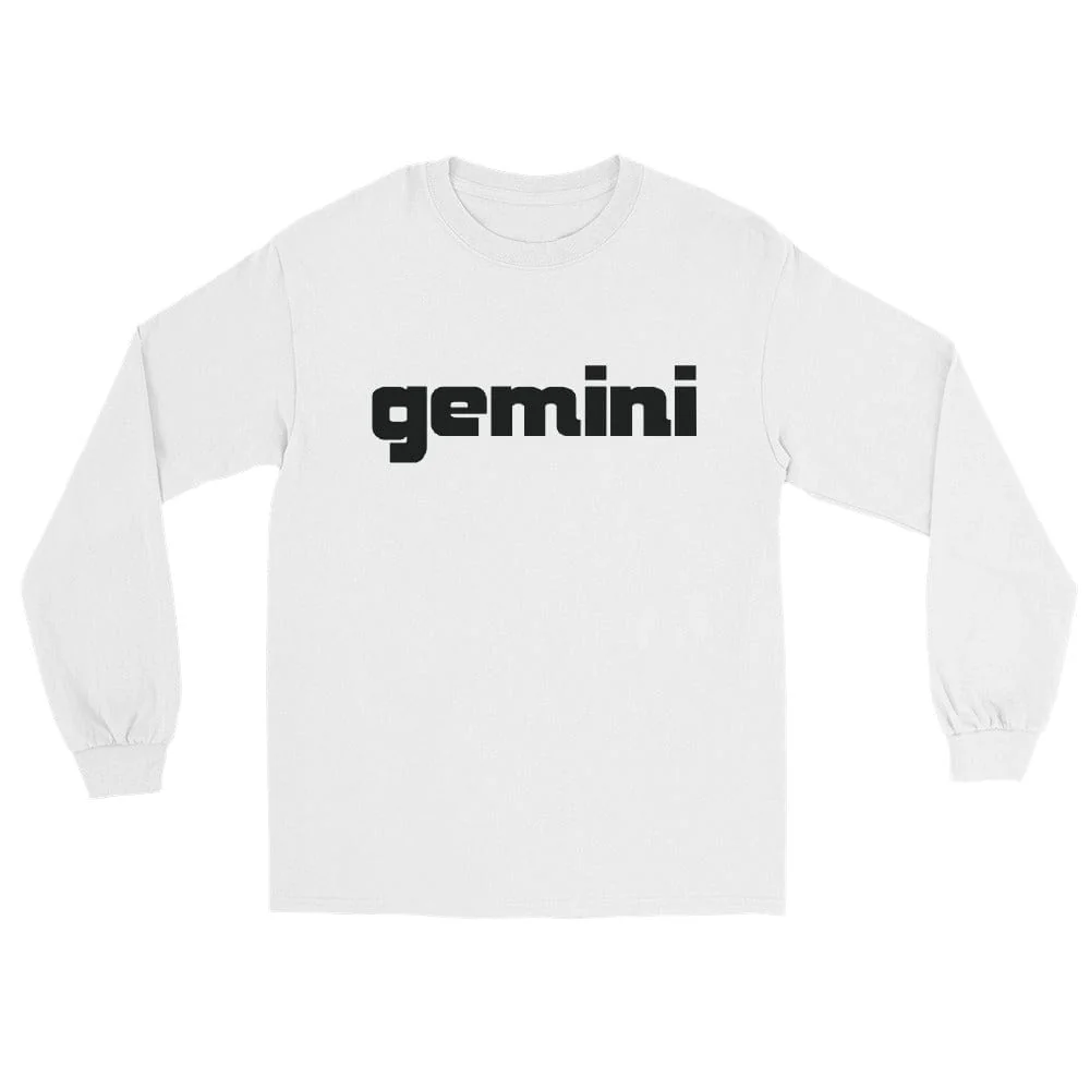 Gemini Sound Cotton Long Sleeve T-Shirt - Iconic Logo Design - Image 11