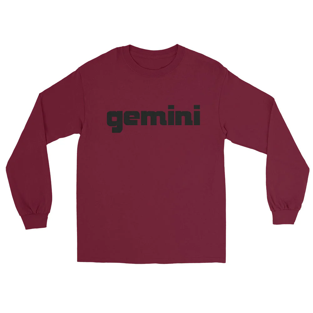 Gemini Sound Cotton Long Sleeve T-Shirt - Iconic Logo Design - Image 4
