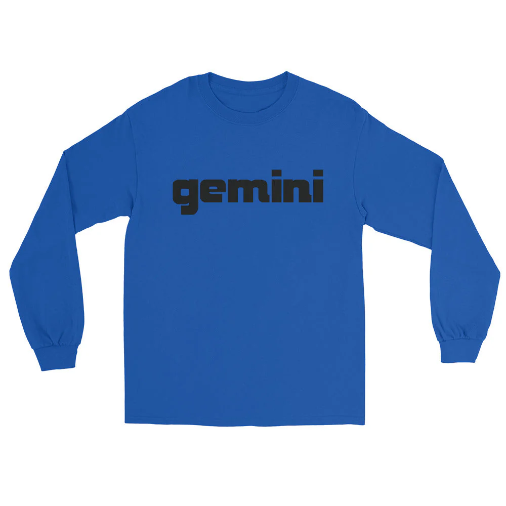 Gemini Sound Cotton Long Sleeve T-Shirt - Iconic Logo Design - Image 6
