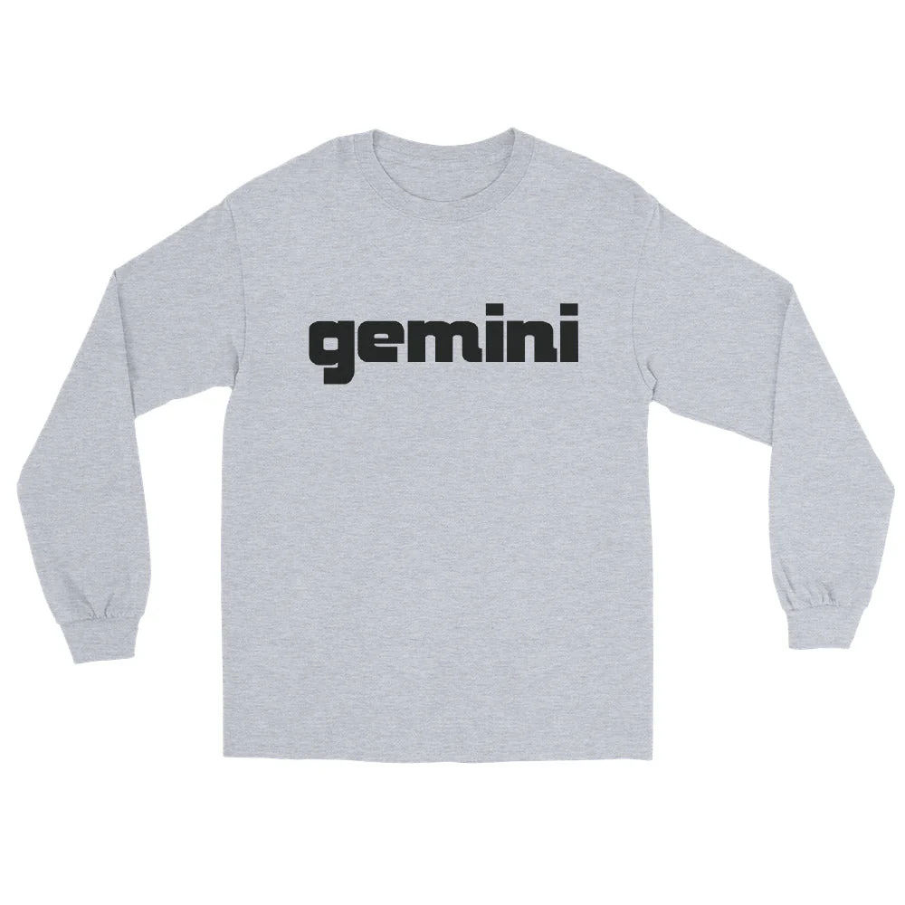 Gemini Sound Cotton Long Sleeve T-Shirt - Iconic Logo Design - Image 7