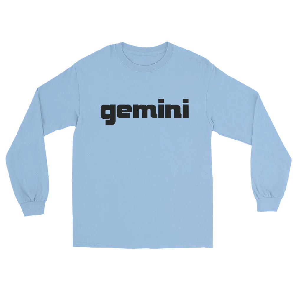 Gemini Sound Cotton Long Sleeve T-Shirt - Iconic Logo Design - Image 8