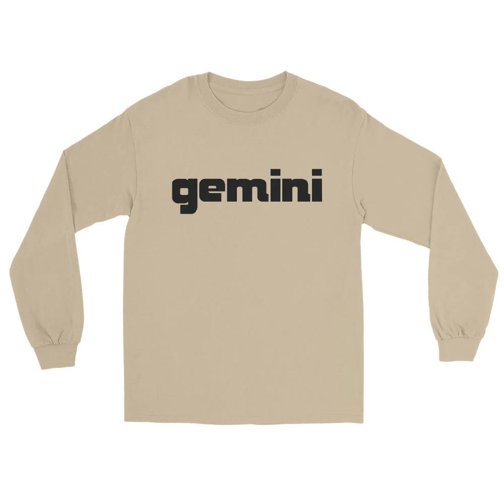 Gemini Sound Cotton Long Sleeve T-Shirt - Iconic Logo Design - Image 9