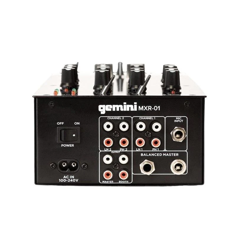 Gemini Sound DJ mixer 2-channel — for DJs at every level (MXR-01) - Image 2
