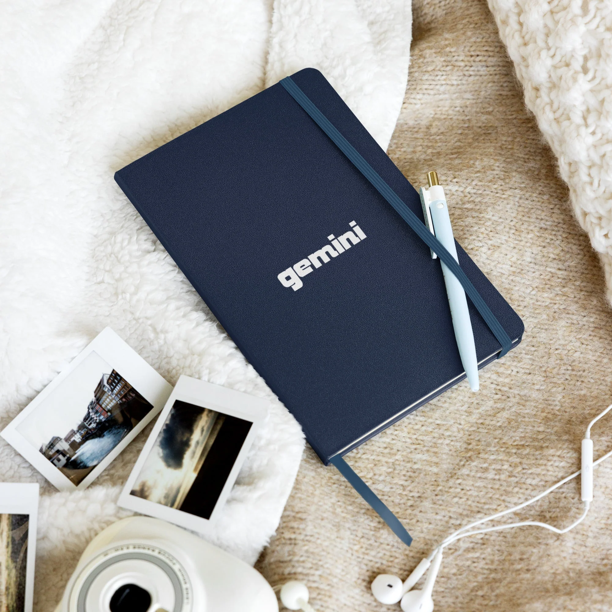 Gemini Sound UltraHyde Hardcover Lined Notebook 5.5x8.5 - High-quality Writing Journal - Image 2
