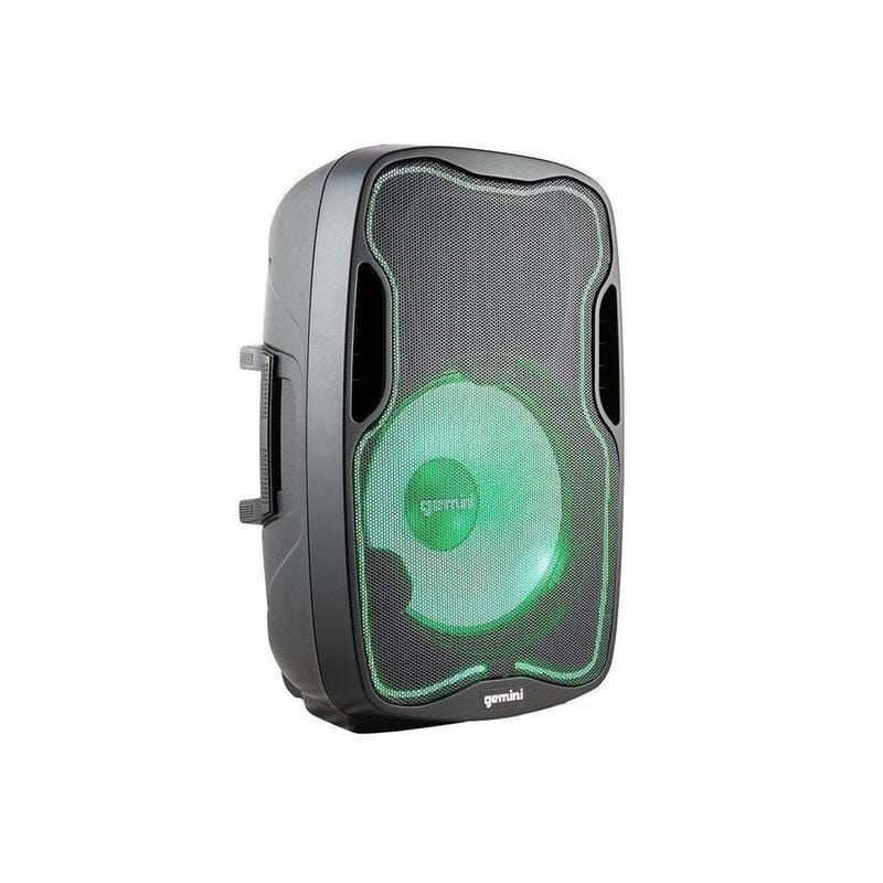 Gemini Sound PA-15L MKIII LED party PA speaker package — 200W peak, 15" woofer, 118 dB max SPL - Image 4