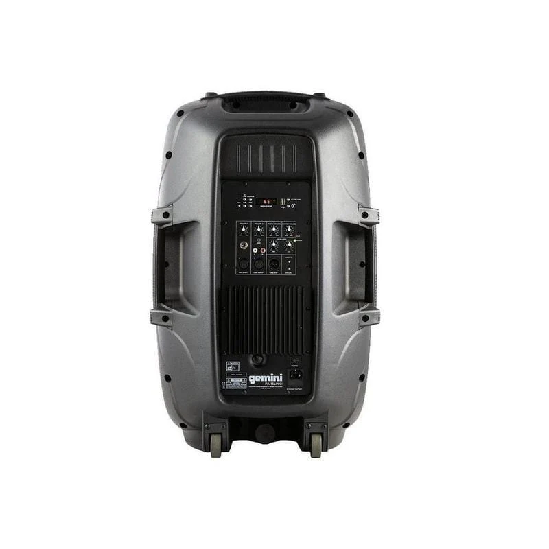 Gemini Sound PA-15L MKIII LED party PA speaker package — 200W peak, 15" woofer, 118 dB max SPL - Image 5