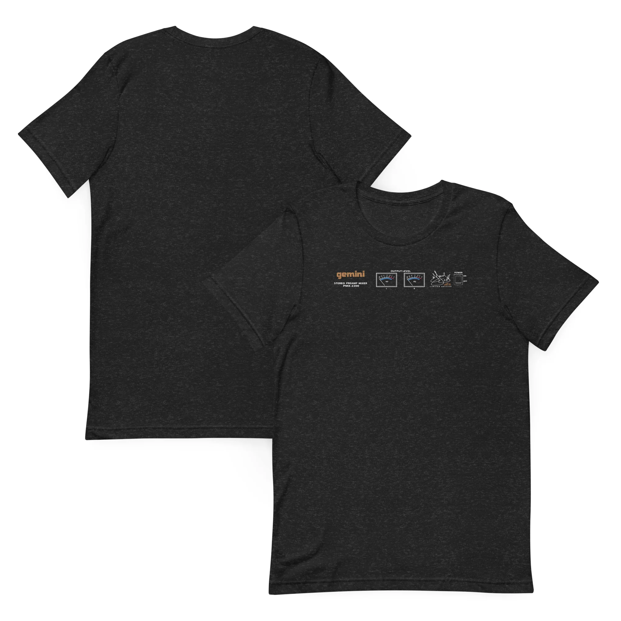 Gemini Sound PMX-2200 Vintage Mixer Tee - DJ Jazzy Jeff Signature Edition - Image 3