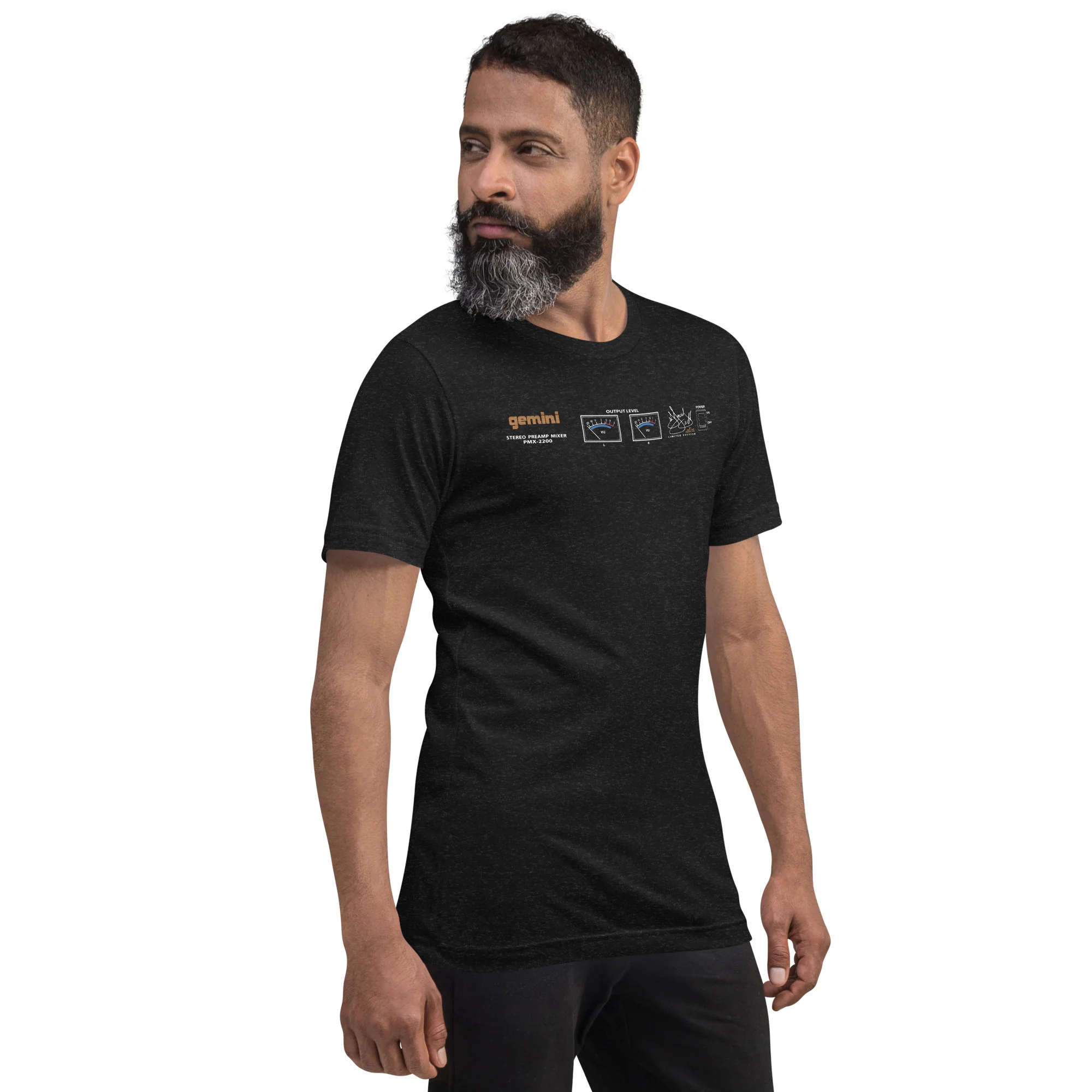 Gemini Sound PMX-2200 Vintage Mixer Tee - DJ Jazzy Jeff Signature Edition - Image 7