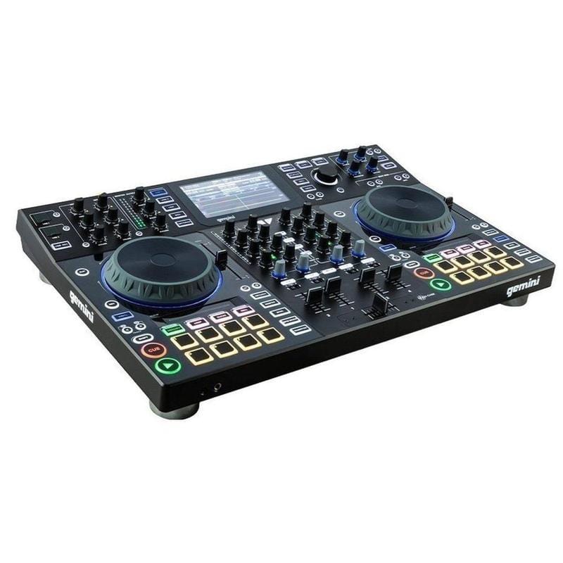 Gemini Sound SDJ-4000 standalone DJ console — 4-channel mixer, dual decks, 7" HD display - Image 3