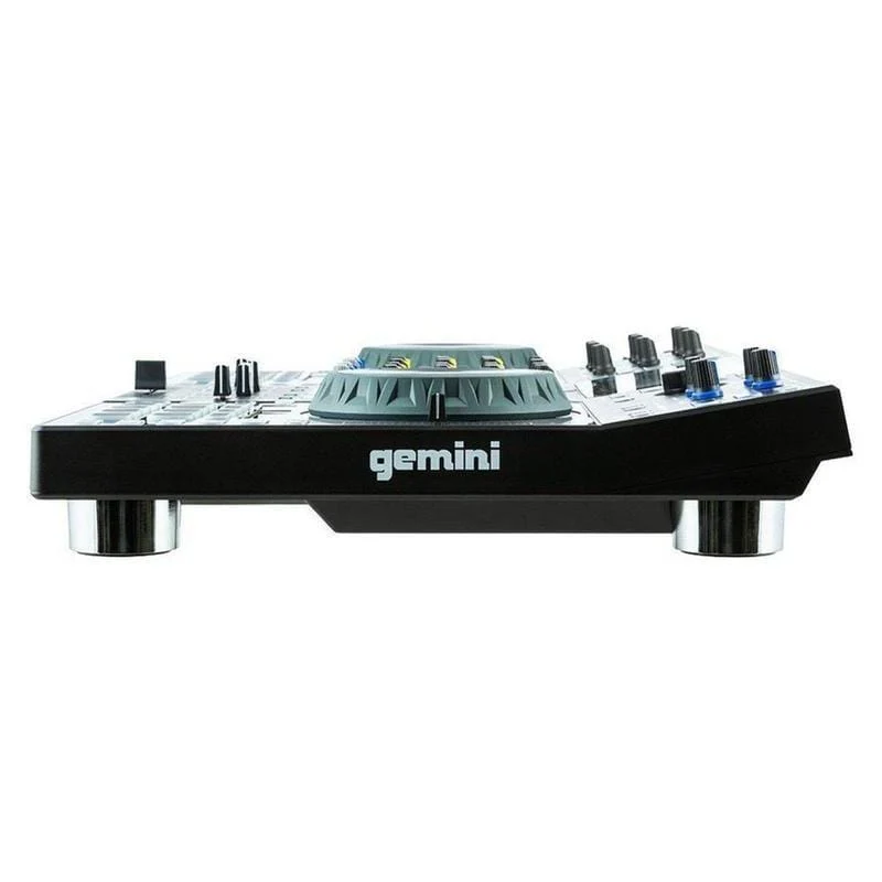 Gemini Sound SDJ-4000 standalone DJ console — 4-channel mixer, dual decks, 7" HD display - Image 4