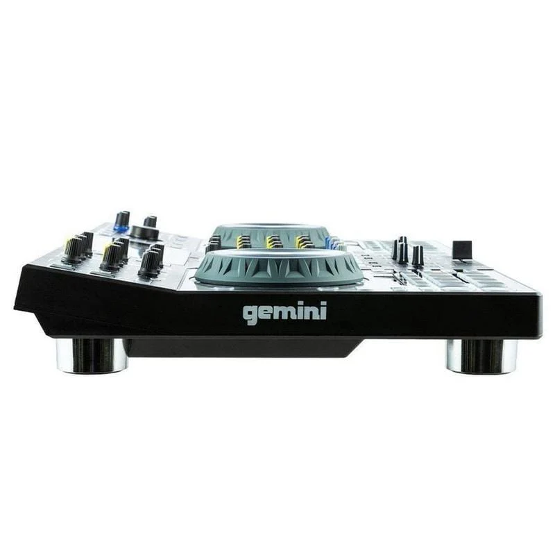 Gemini Sound SDJ-4000 standalone DJ console — 4-channel mixer, dual decks, 7" HD display - Image 5