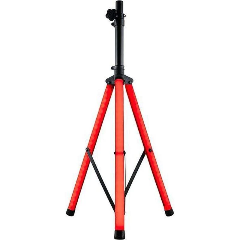 Gemini Sound STL-500 light-up tripod speaker stand — 60 lb capacity, 63"–73" height, 22 LED modes - Image 2