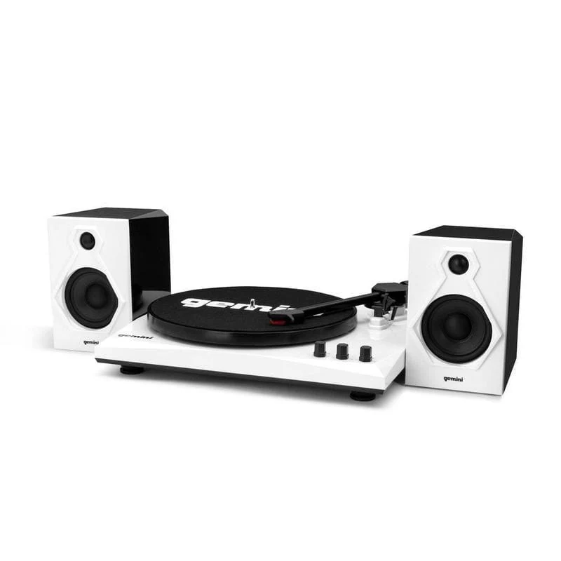 Gemini Sound TT-900 stereo turntable system with Bluetooth and speakers — 3-speed belt drive, 2x 50W stereo speakers, Bluetooth 5.0 - Image 3