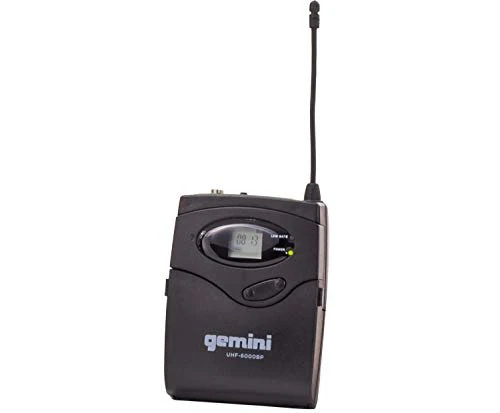Gemini Sound UHF-6100HL UHF wireless headset microphone system — 240 ft range, 256 selectable frequencies, rack-mountable receiver - Image 8