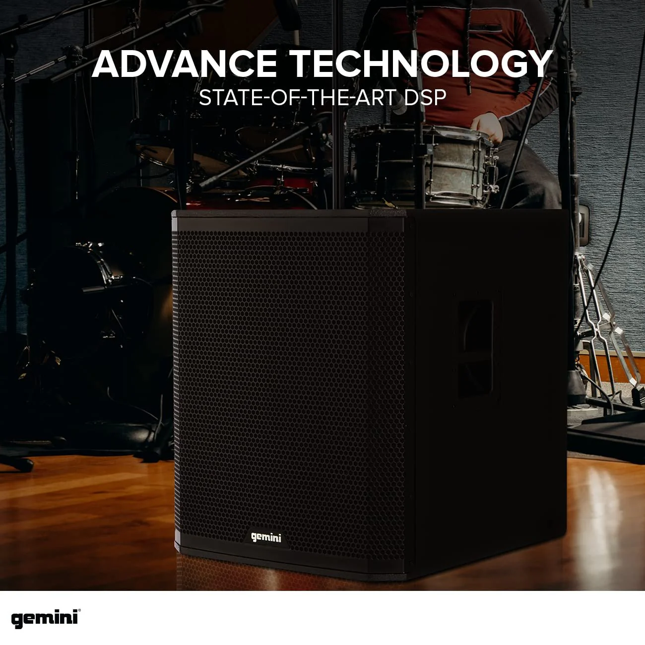 Gemini Sound ZRX-S18BT powered 18" Bluetooth subwoofer — 1700W peak, 600W RMS, 130 dB max SPL - Image 3